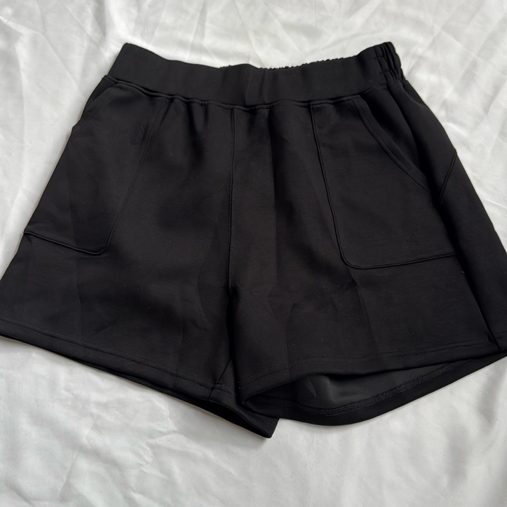 Women's Comfy Modal Black Shorts